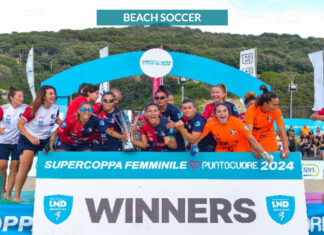 Beach Soccer Femminile: il Cagliari alza la Supercoppa, a segno Olivieri e Privitera