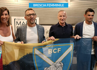 Brescia Femminile, presentati il mister Giovanni Valenti e il club manager Marco Zambelli