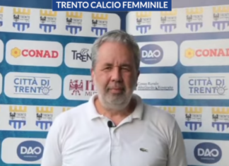Luca Maurina, Trento Calcio Femminile: “Le difficoltà ci sono, e sono quelle incontrate da quasi tutte le società di serie C Nazionale”