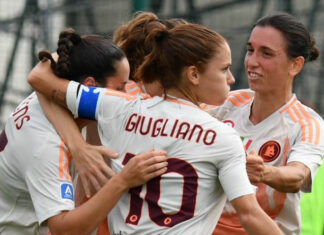 La Roma esegue una gara strepitosa, 7 reti contro il Servette, ed approda ai gironi di Champions League