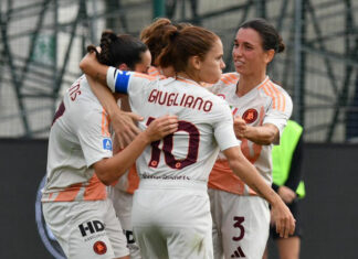 Evelyne Viens porta la prima vittoria per le Campionesse d’Italia contro un ostico Como