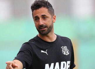 Gian Loris Rossi, coach Sassuolo: “La gara contro l’Inter non lascerà spazio a cali di concentrazione”