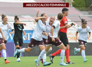 Arezzo-Chievo 2-0: le Aretine vanno al derby toscano contro la Fiorentina