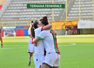 Ternana celebrata a Narni per la promozione in A