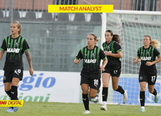 Roma-Sassuolo 1-1: il pareggio tra le giallorosse e le neroverdi secondo i dati Panini Digital