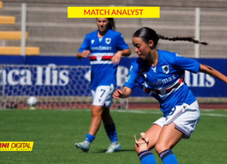 Sampdoria-Juventus 0-2 con i dati Panini Digital Credit Photo: Alessandro Barbieri - Photo Agency Calcio Femminile Italiano