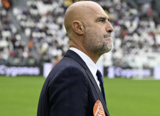 Mister Canzi introduce la gara di Coppa Italia contro la Fiorentina