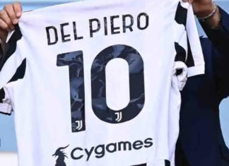 “Fino alla fine forza Juventus”: Un’altra Del Piero in maglia bianco nera