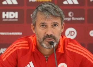 Alessandro Spugna, AS Roma, in attesa dell’Olympique: “Giochiamo in casa, dovremo cercare di fare una grande partita”