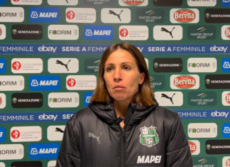Daniela Sabatino, Sassuolo: “Volevamo fortemente questi tre punti. Speriamo che sia solo l’inizio”