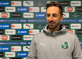 Gian Loris Rossi, coach Sassuolo: “Contro la Samp una grande partita. Da adesso parte un nuovo campionato”