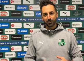 Gian Loris Rossi, coach Sassuolo: “Contro la Roma abbiamo fatto una grandissima partita”