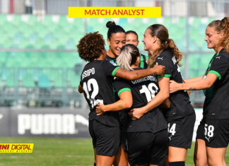 Juventus-Sassuolo 2-2: il pareggio tra le juventine e le sassolesi secondo i dati Panini Digital