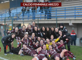 Arezzo, vittoria e settimo posto in classifica. Fracas regala i tre punti