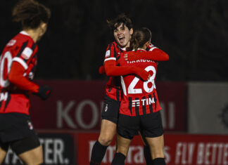 Pari tra Milan e Fiorentina nell’andata dei quarti di Coppa Italia. 1-1 il risultato finale: Arrigoni risponde al vantaggio su rigore di Severini, si decide tutto a Firenze