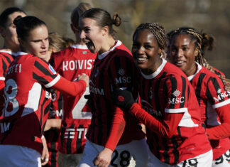 Rossonere da applausi: 6-0 sul Napoli. L’anno inizia alla grande per le ragazze: primo tempo da record e successo ritrovato