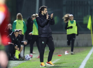 Gian Loris Rossi, coach Sassuolo: “Col Milan dovevamo gestire meglio il doppio vantaggio”
