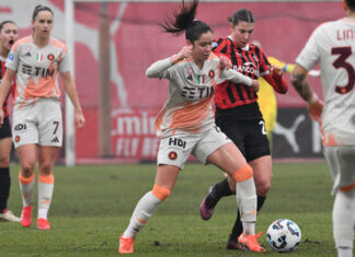 Le lupe capitoline cadono ancora al Vismara: termina 3 a 1 la sfida contro un Milan in forte crescita