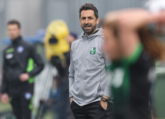 Gian Loris Rossi, coach Sassuolo: “La sconfitta con la Lazio? Responsabilità nostra”