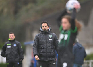 Gian Loris Rossi, coach Sassuolo: “Contro il Napoli abbiamo fatto una grande partita”