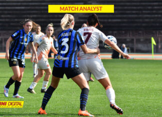 Il big match Roma vs Inter analizzato con i dati della “Panini Digital”: giusto successo per le capitoline!