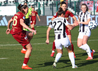 La Juventus women, batte la Roma al Tre Fontane, e vede sempre più vicino il suo 6° titolo nazionale