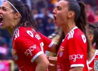 Dieci Guerriere salutano il Braga