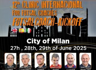 12º Clinic Internazionale per allenatori di futsal: coach provenienti da oltre 20 nazioni
