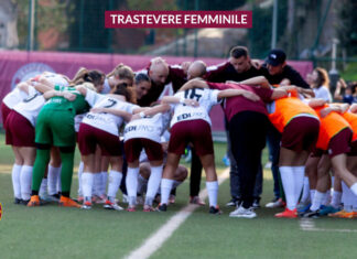 Trastevere, festeggiamenti nel cuore di Roma per la neopromossa in Serie B