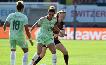 Dal calore ricevuto a Reggio Calabria alla spinta di Vicenza: le Azzurre sono già proiettate sui 90’ di sabato con la Danimarca