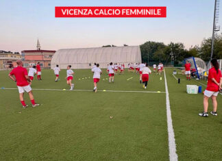 Georgiana Trandafir, Martina Gallesio ed Alessia Passarella al Vicenza