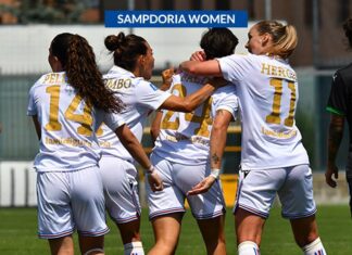 Sampdoria: esordio nel week-end per le doriane