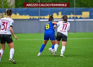 Arezzo: atteso il Lumezzane per la Coppa Italia – Mister Benedetti ed Azzurra Corazzi: “Sarà tosta”
