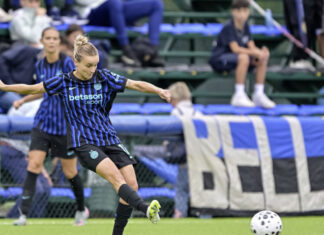Alisha Lehmann guastafeste a Milano: Inter sconfitta di misura dal Como Women