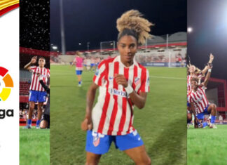 Luany decide il derby di Madrid Luany, Atlético Madrid - Real Madrid