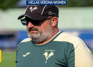 Simone Bragantini, Hellas Verona Women: “Dovremo essere attente, lucide e decise, anche quando l’avversario prova a imporre il proprio ritmo”.