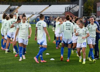 Le immagini dell’ ITALIA, allo Stadio Sinigaglia di Como, nell’amichevole contro il Giappone