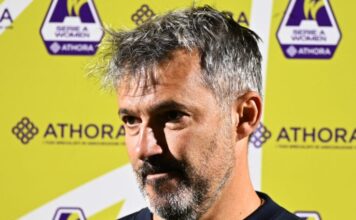 Alessandro Spugna, Sassuolo: “Male nel primo tempo, ho visto poca personalità e ferocia”