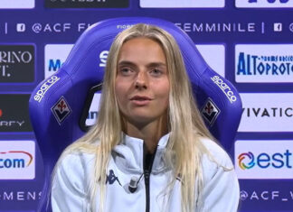 Emilie Woldvik, Fiorentina, alla vigilia del match con la juve: “Abbiamo la consapevolezza che se vogliamo i tre punti si può osare!”