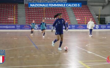 Le Azzurre del futsal in raduno al CPO Giulio Onesti di Roma dal 18 al 21 maggio