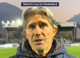 Mauro Perina, tecnico del Trento femminile:” Partita dai due volti: meglio la ripresa!”