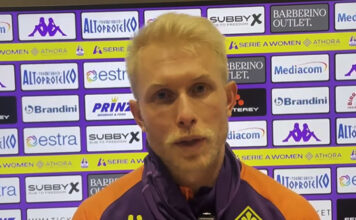 Samuel Fagerholm, mister in seconda Fiorentina Femminile: “Siamo felici di aver ottenuto i tre punti”
