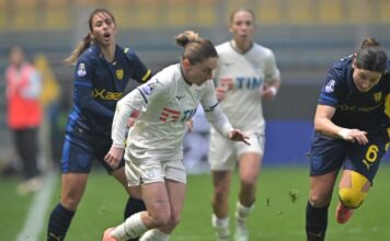 Lazio: Visentin decide in extremis la gara con il Parma. Biancocelesti ai quarti