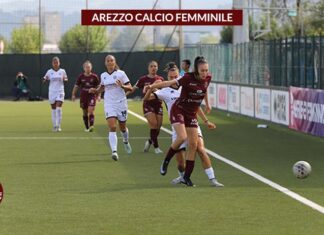 Apertura del ritorno decisa per l’Arezzo – Di Nallo: “Contenta di questa vittoria”