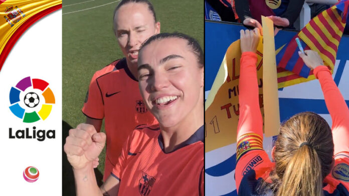 Alhama-Barcellona: Patri Guijarro, Caroline Graham Hansen, Alexia Putellas