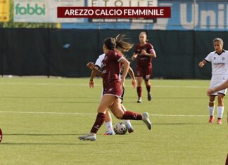 Tre punti per l’Arezzo: di Fortunati e Tamburini il 2-1 a Frosinone