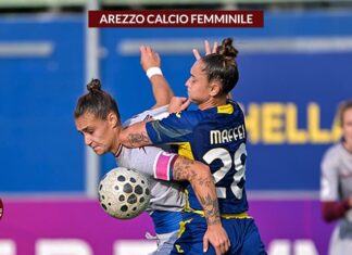 L’Arezzo condivide un punto con la Freedom – Benedetti e Razzolini: “Contenti per l’atteggiamento”