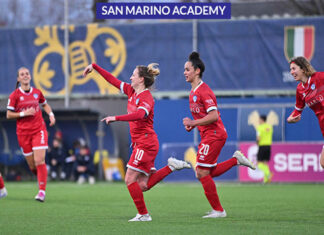 E’ festa grande in casa del Bologna, ribaltato grazie ai primi gol di Mak e Giuliani