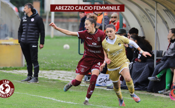 L’Arezzo lancia la pausa col sorriso: è +3 a Frosinone – Benedetti e Fortunati: “Vittoria importantissima”