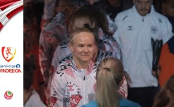 Pernille Harder, Capitana della Danimarca: “Sogniamo di giocare i Mondiali e siamo pronte a dare il massimo”.